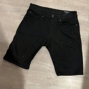 BuffaloDavidBitton1972 black jeans shorts size 34